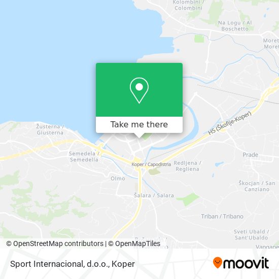 Sport Internacional, d.o.o. map