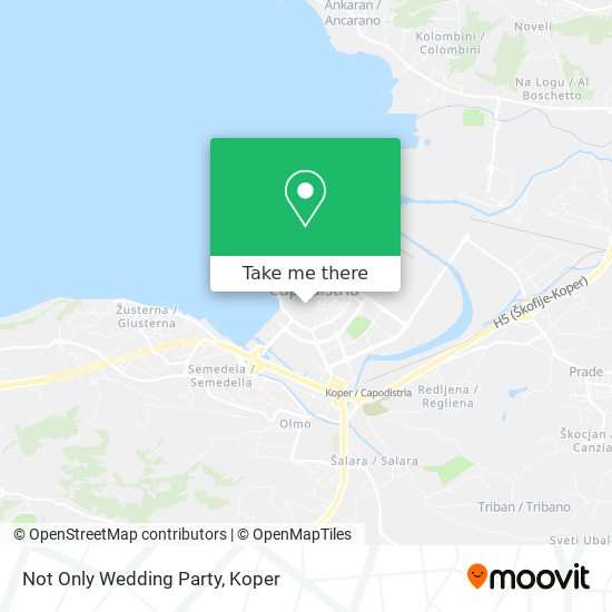 Not Only Wedding Party map