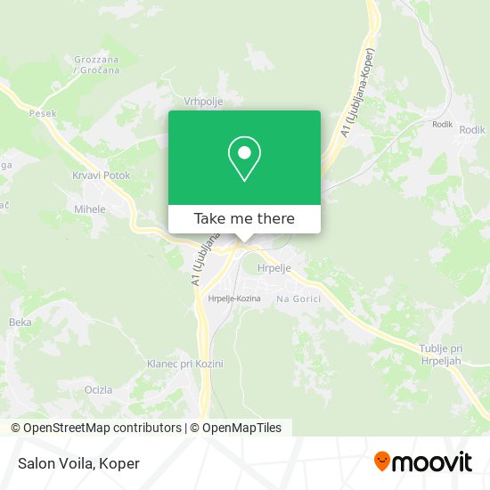 Salon Voila map