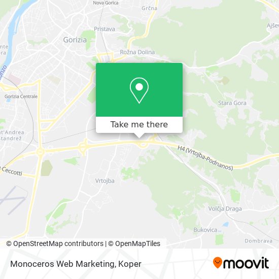Monoceros Web Marketing map