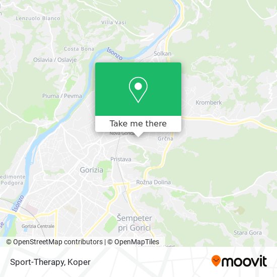Sport-Therapy map