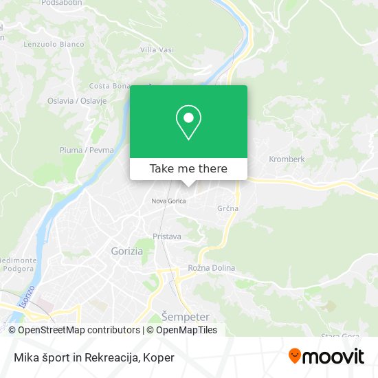 Mika šport in Rekreacija map