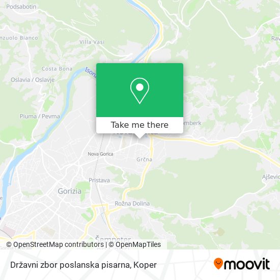 Državni zbor poslanska pisarna map