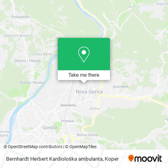 Bernhardt Herbert Kardiološka ambulanta map