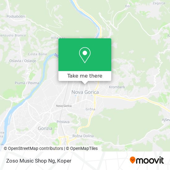Zoso Music Shop Ng map