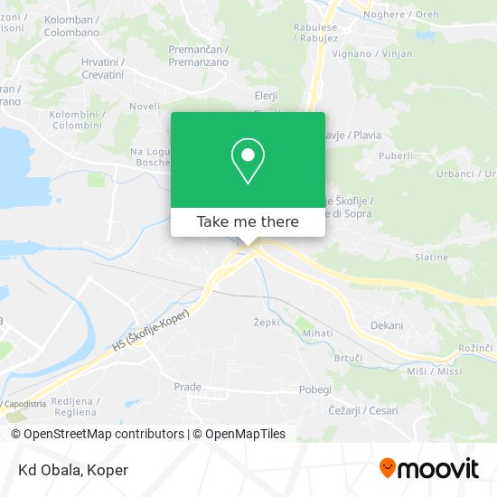 Kd Obala map