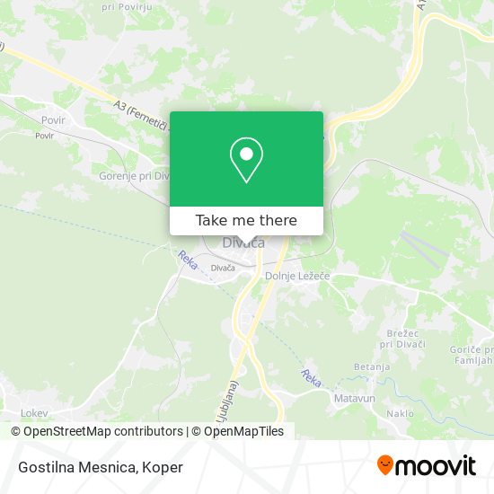 Gostilna Mesnica map