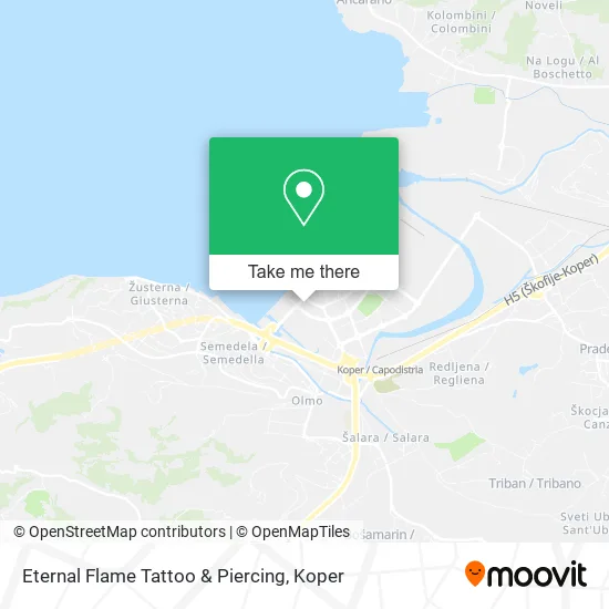 Eternal Flame Tattoo & Piercing map