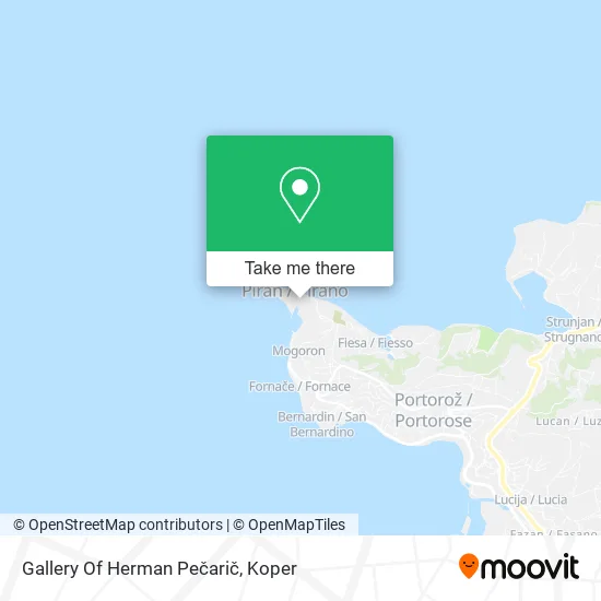 Gallery Of Herman Pečarič map
