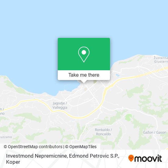 Investmond Nepremicnine, Edmond Petrovic S.P. map