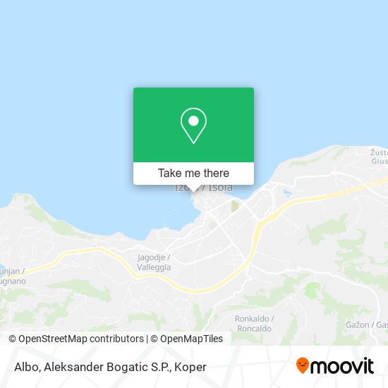 Albo, Aleksander Bogatic S.P. map