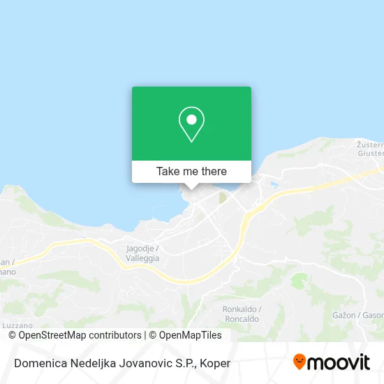 Domenica Nedeljka Jovanovic S.P. map