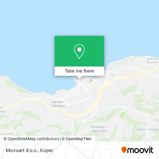 Microart d.o.o. map
