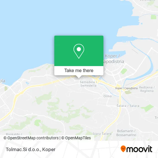 Tolmac.Si d.o.o. map