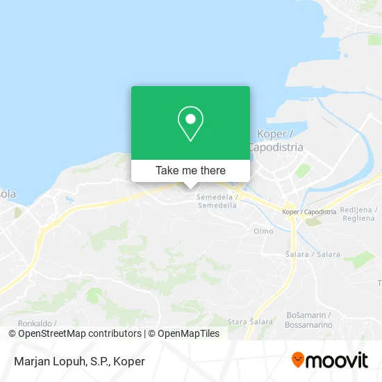 Marjan Lopuh, S.P. map