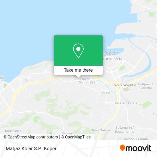 Matjaz Kolar S.P. map