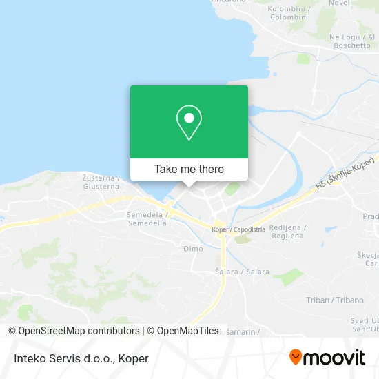 Inteko Servis d.o.o. map