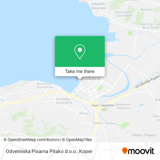 Odvetniska Pisarna Pitako d.o.o. map
