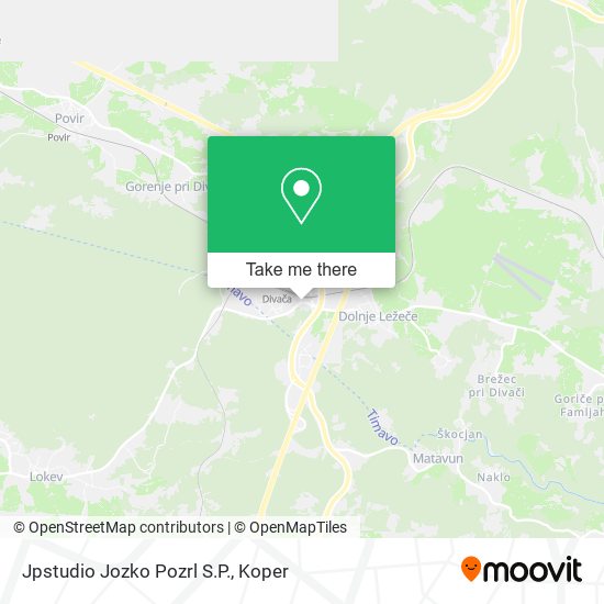 Jpstudio Jozko Pozrl S.P. map