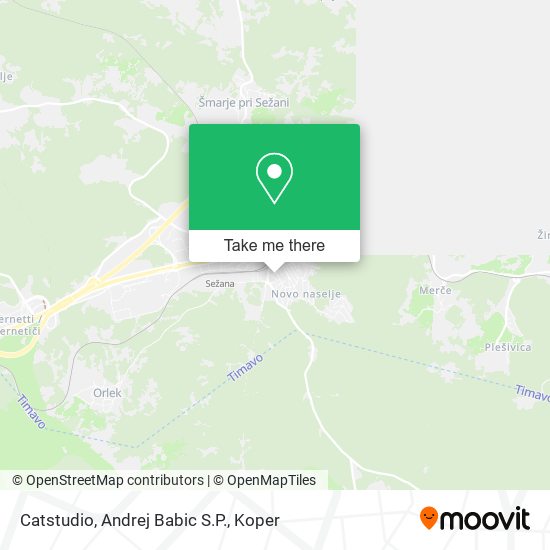 Catstudio, Andrej Babic S.P. map