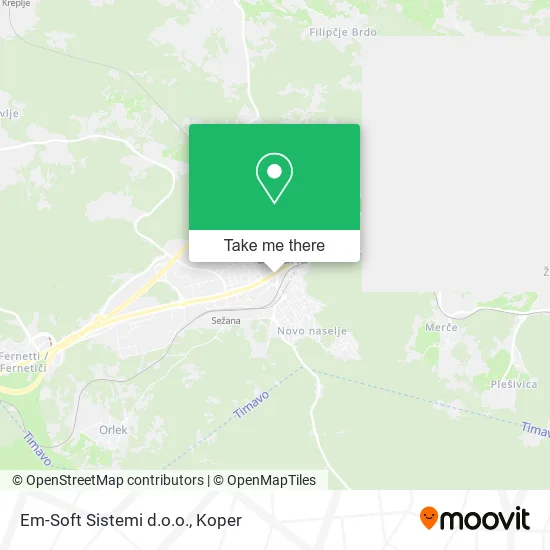 Em-Soft Sistemi d.o.o. map