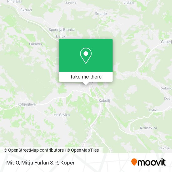 Mit-O, Mitja Furlan S.P. map