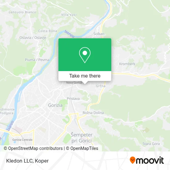 Kledon d.o.o. map