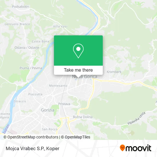 Mojca Vrabec S.P. map