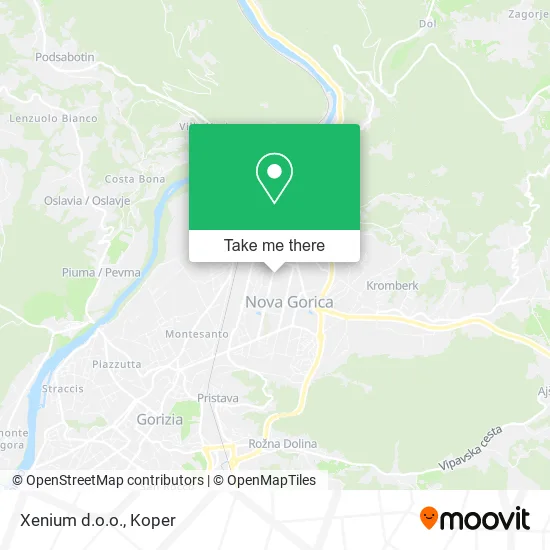 Xenium d.o.o. map
