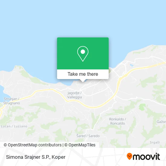 Simona Srajner S.P. map