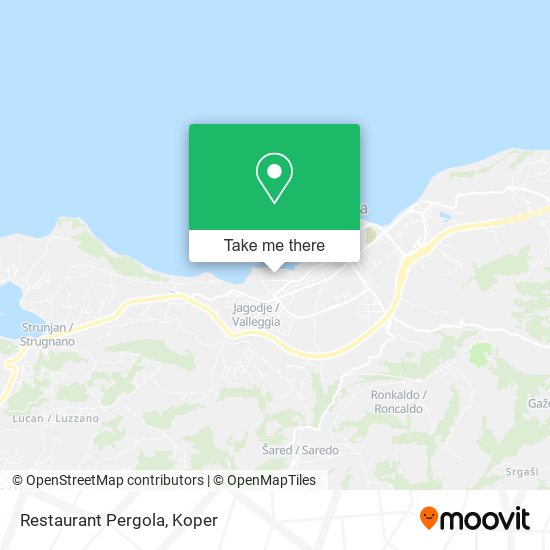 Restaurant Pergola map