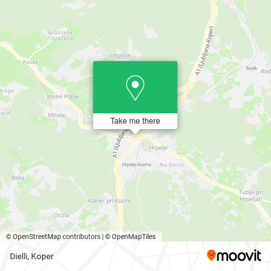Dielli map