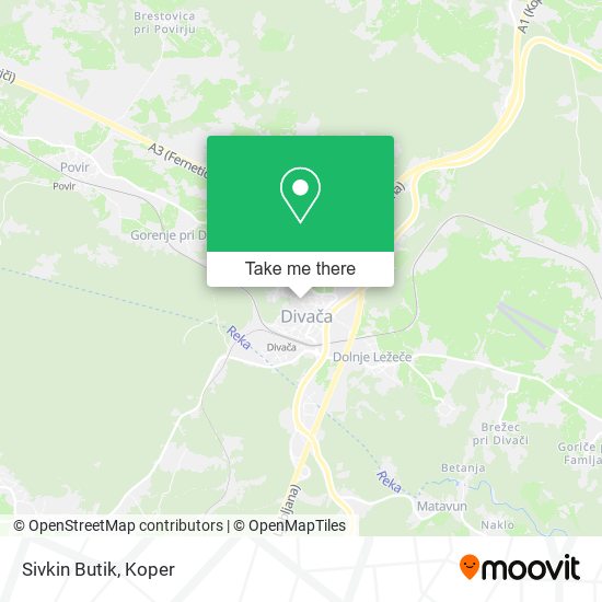 Sivkin Butik map