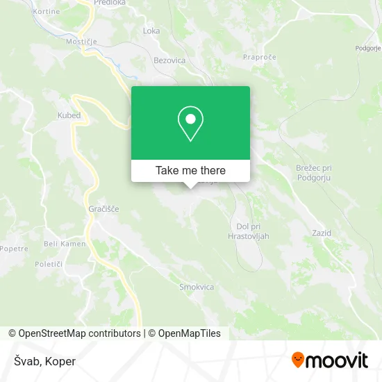 Švab map