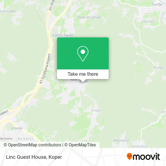 Linc Guest House map