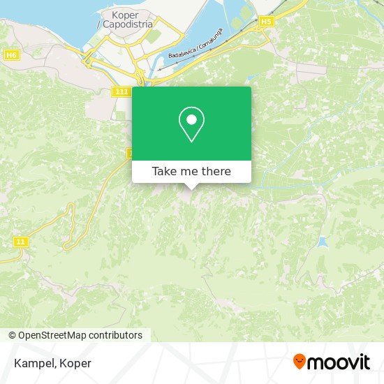 Kampel map