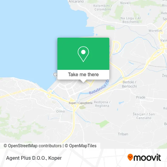 Agent Plus D.O.O. map