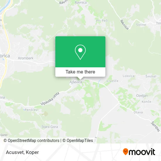 Acusvet map