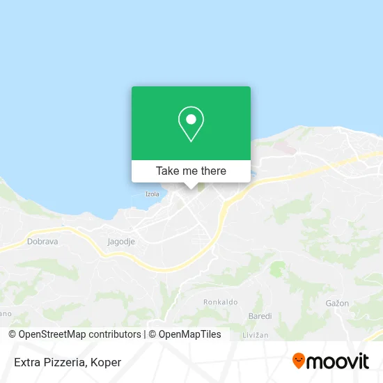 Pizzeria Extra map