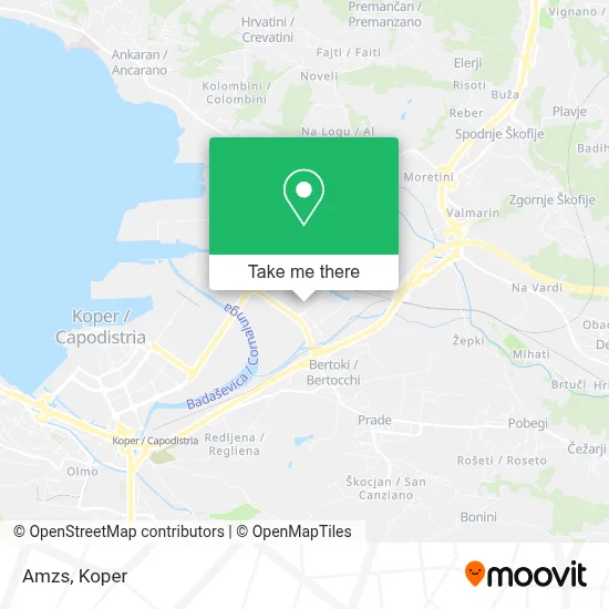Amzs map