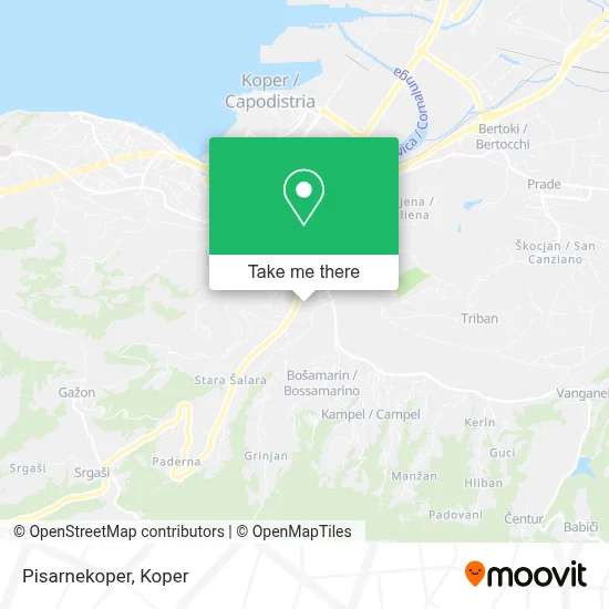 Pisarnekoper map