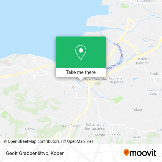 Geoit Gradbeništvo map