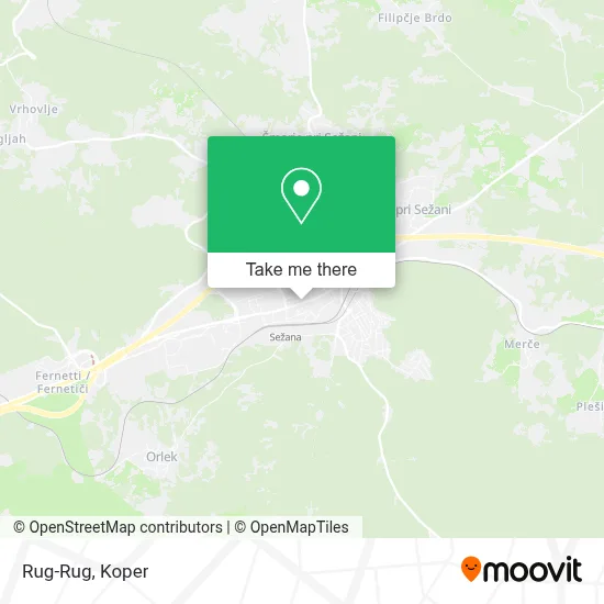 Rug-Rug map