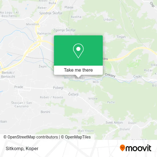 Sitkomp map