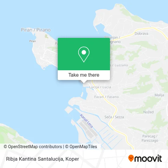 Ribja Kantina Santalucija map
