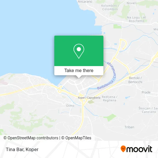 Tina Bar map