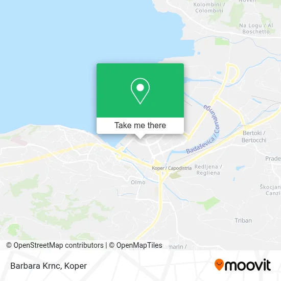 Barbara Krnc map