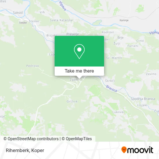 Rihemberk map