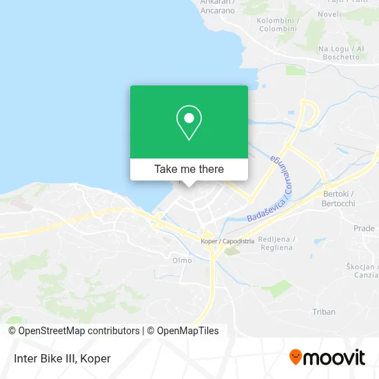 Inter Bike III map
