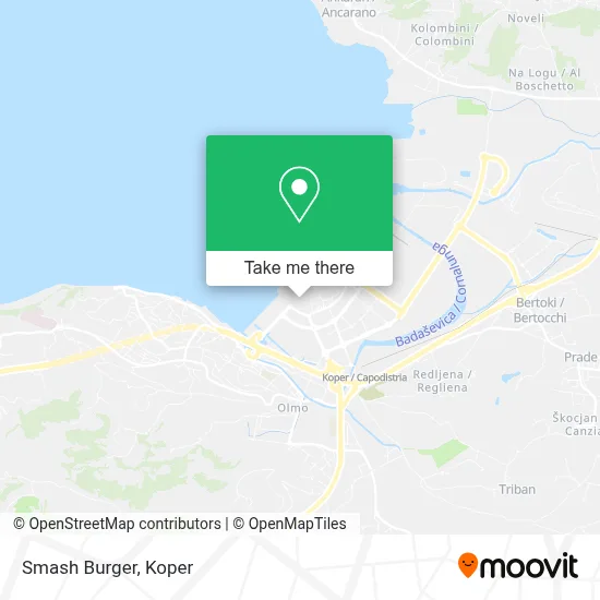 Smash Burger map